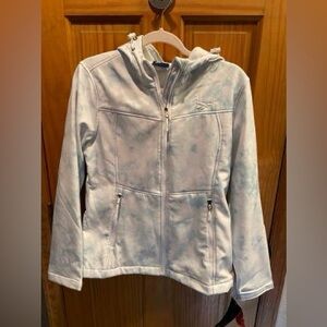 Reebok Light Blue Tie Dye Ski Jacket